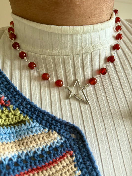 Stargirl necklace (silver)