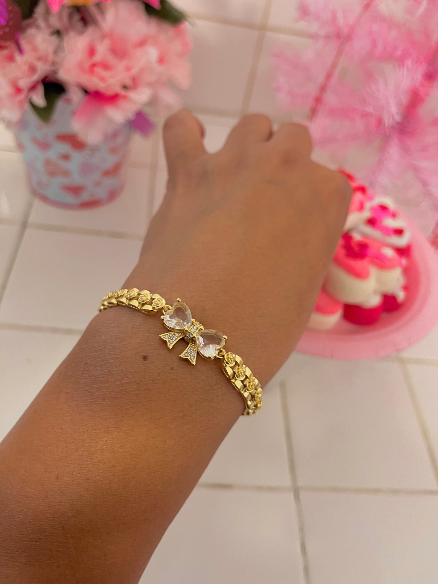 Coquette Bow Bracelet