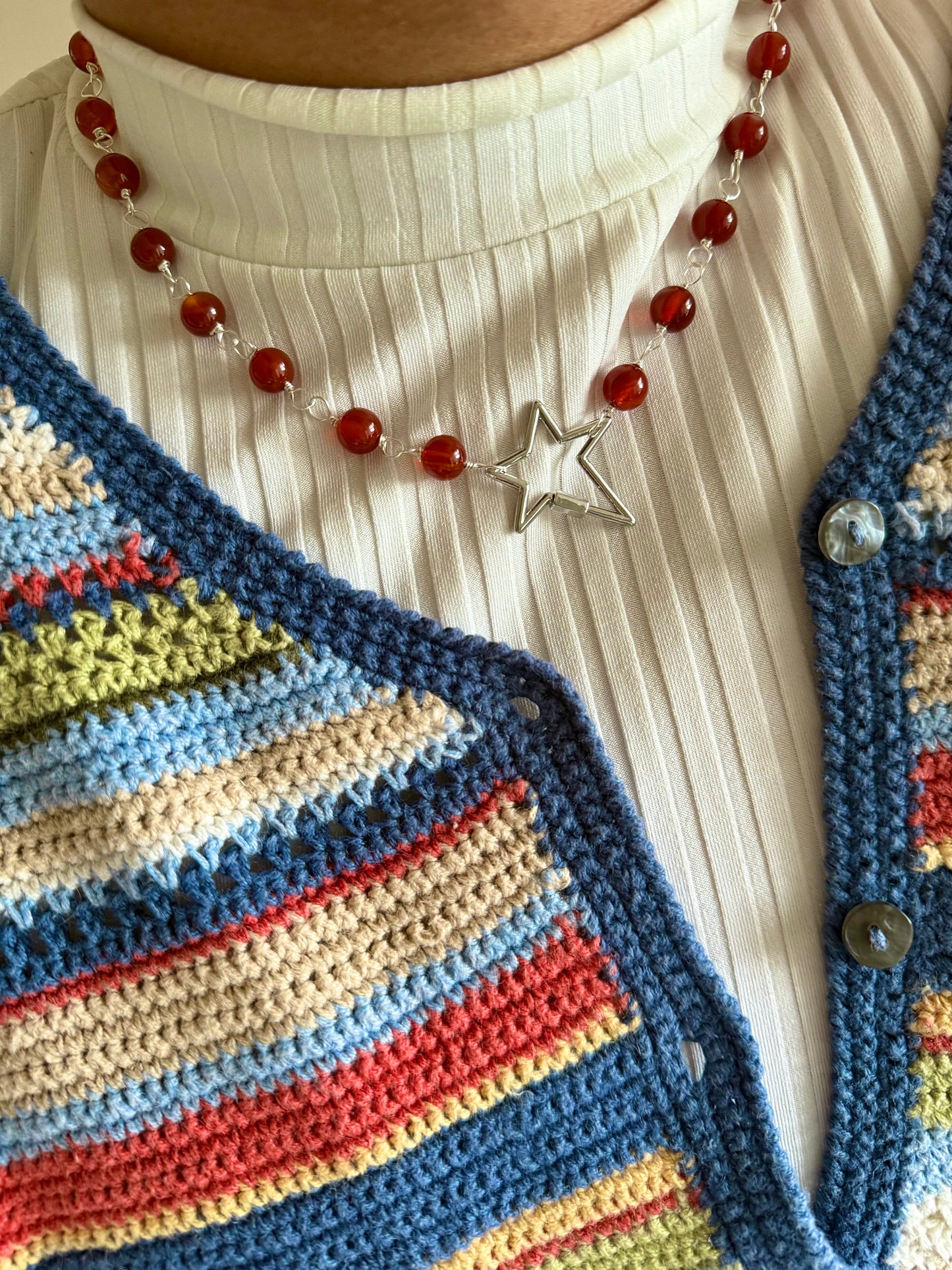 Stargirl necklace (silver)