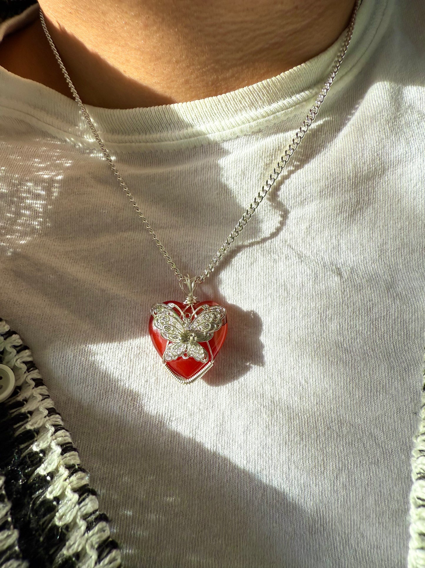 Silver Isolation, Labradorite Necklace