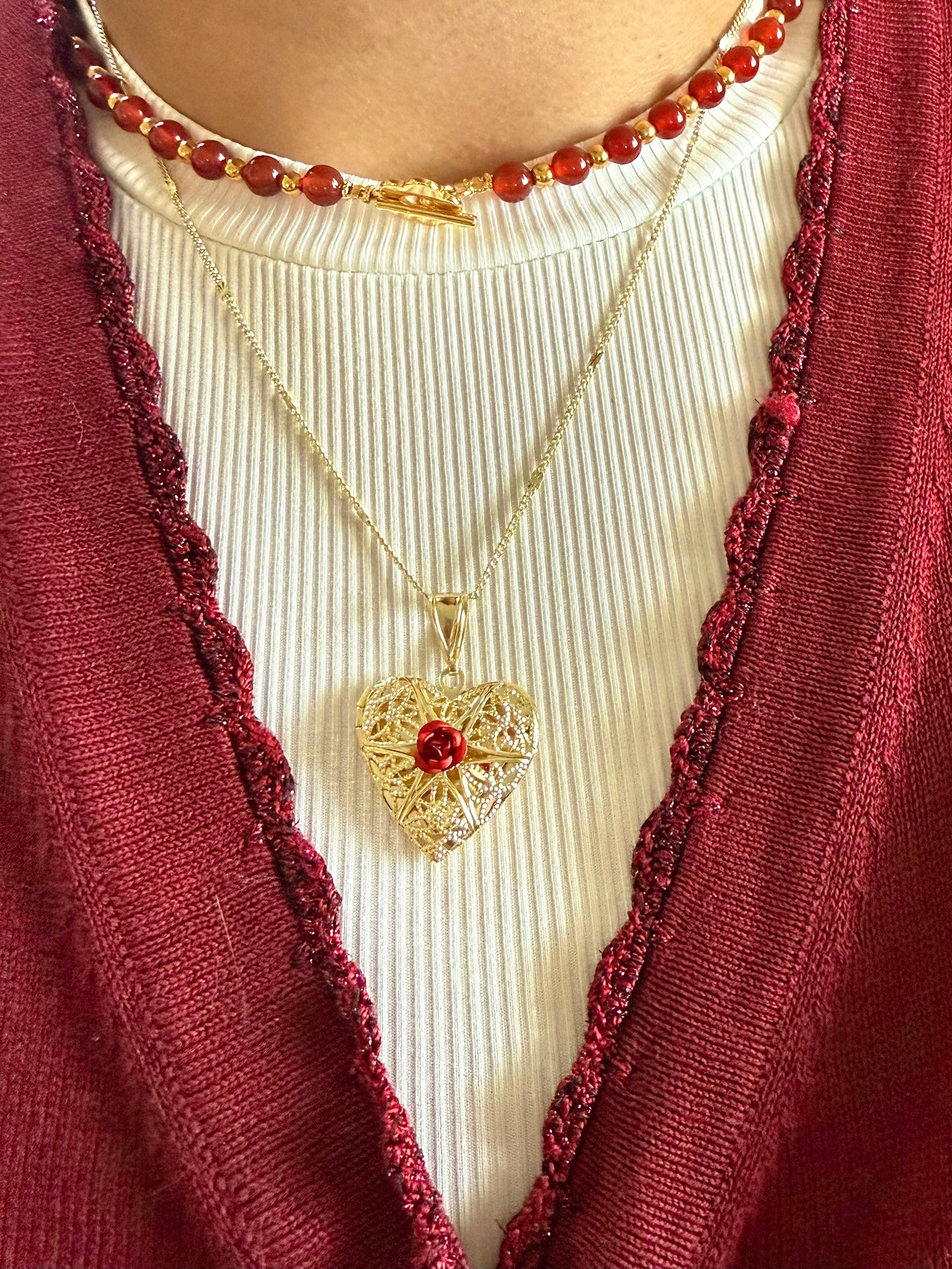 Amor Eterno Rose Locket