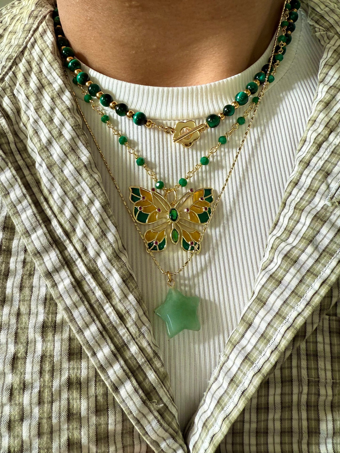 Gold Flora Necklace