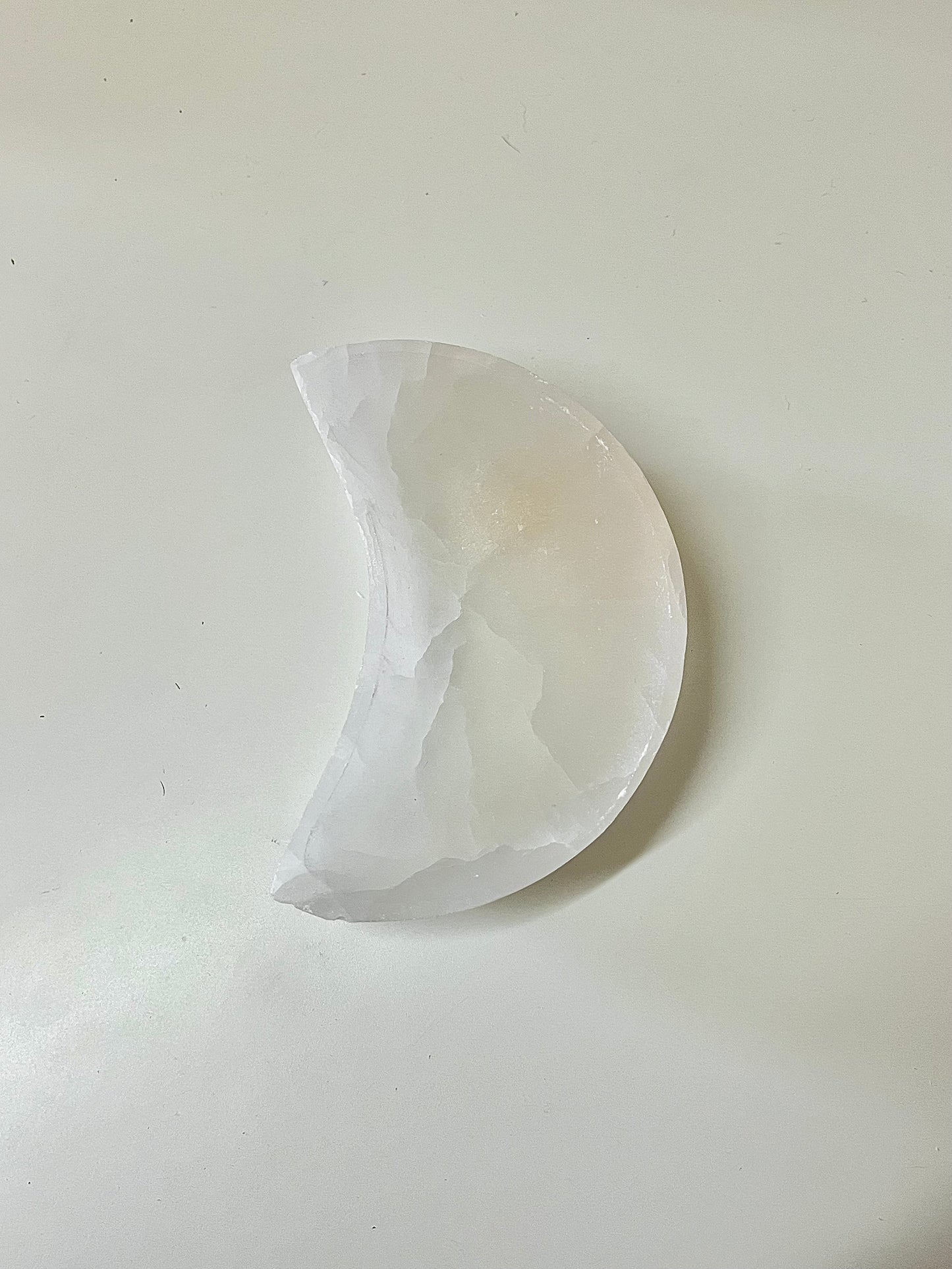 Luna, selenite bowl