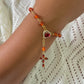 Fuerzas Carnelian bracelet