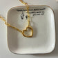 Open Heart Necklace