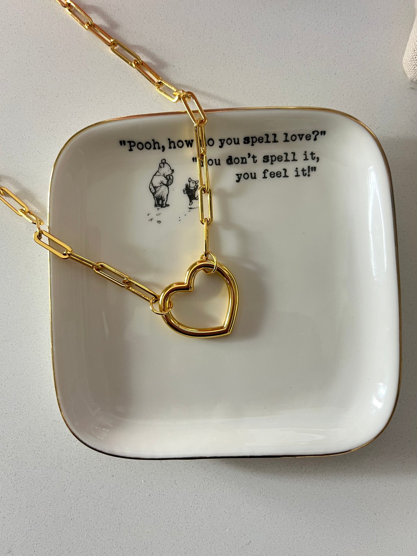 Open Heart Necklace