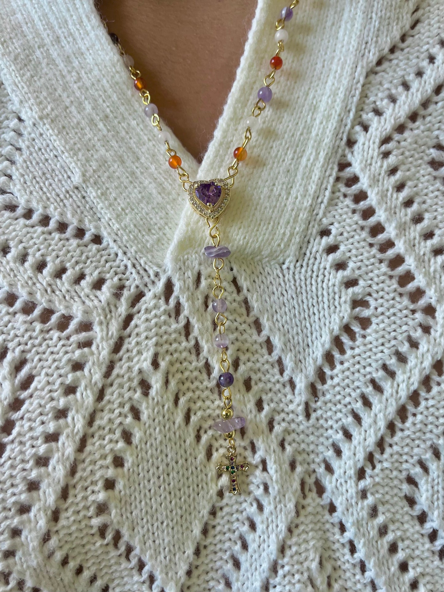 Lavender luv, rosary