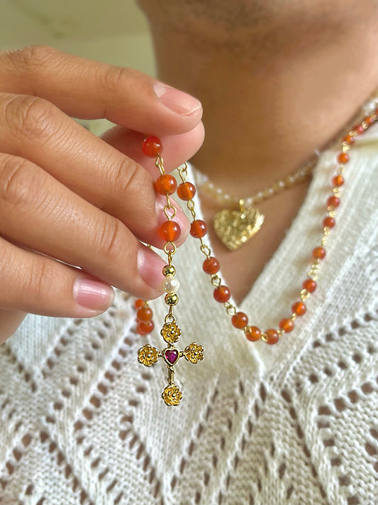 Sagrado, Carnelian Rosary