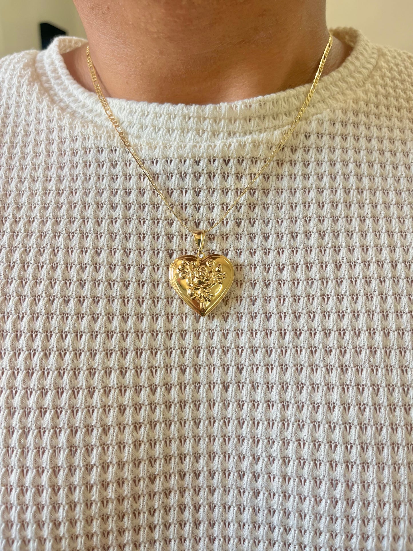 Rose Heart locket