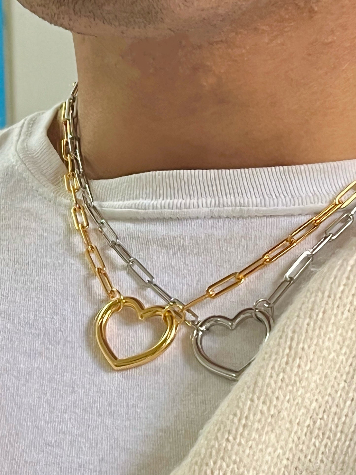 Open Heart Necklace