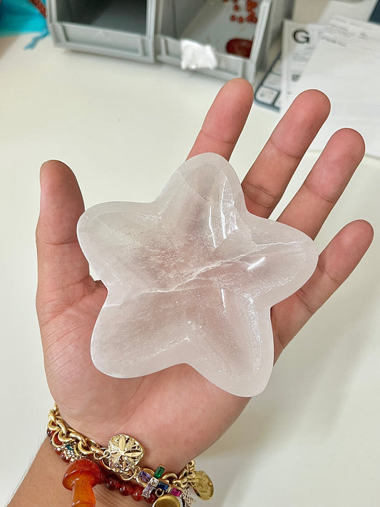 Star, Selenite bowl