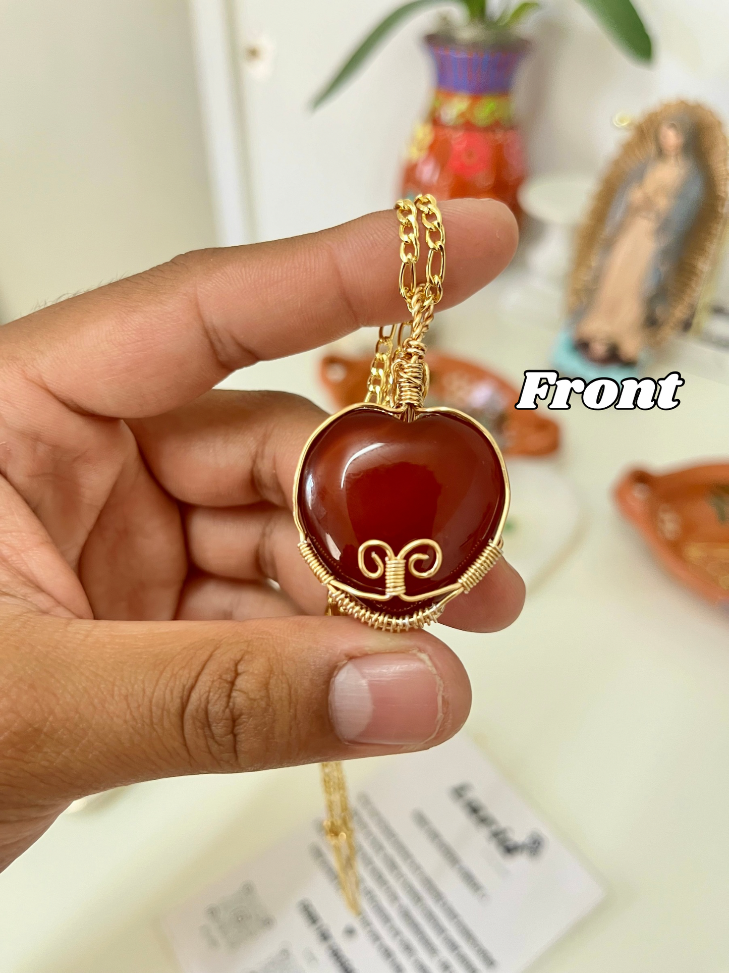 Endless Love, Carnelian Necklace