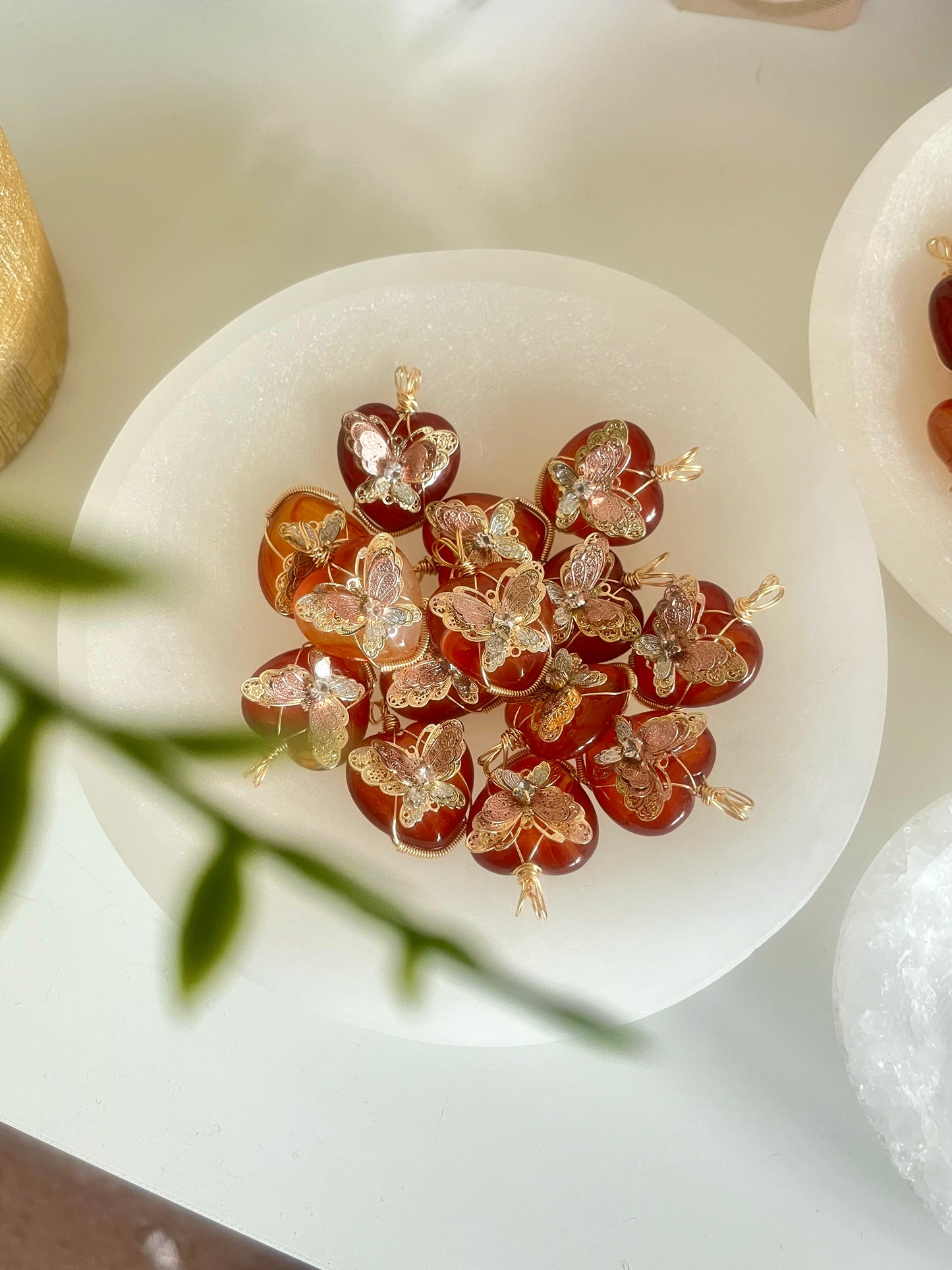 Moral Conscience Carnelian necklace