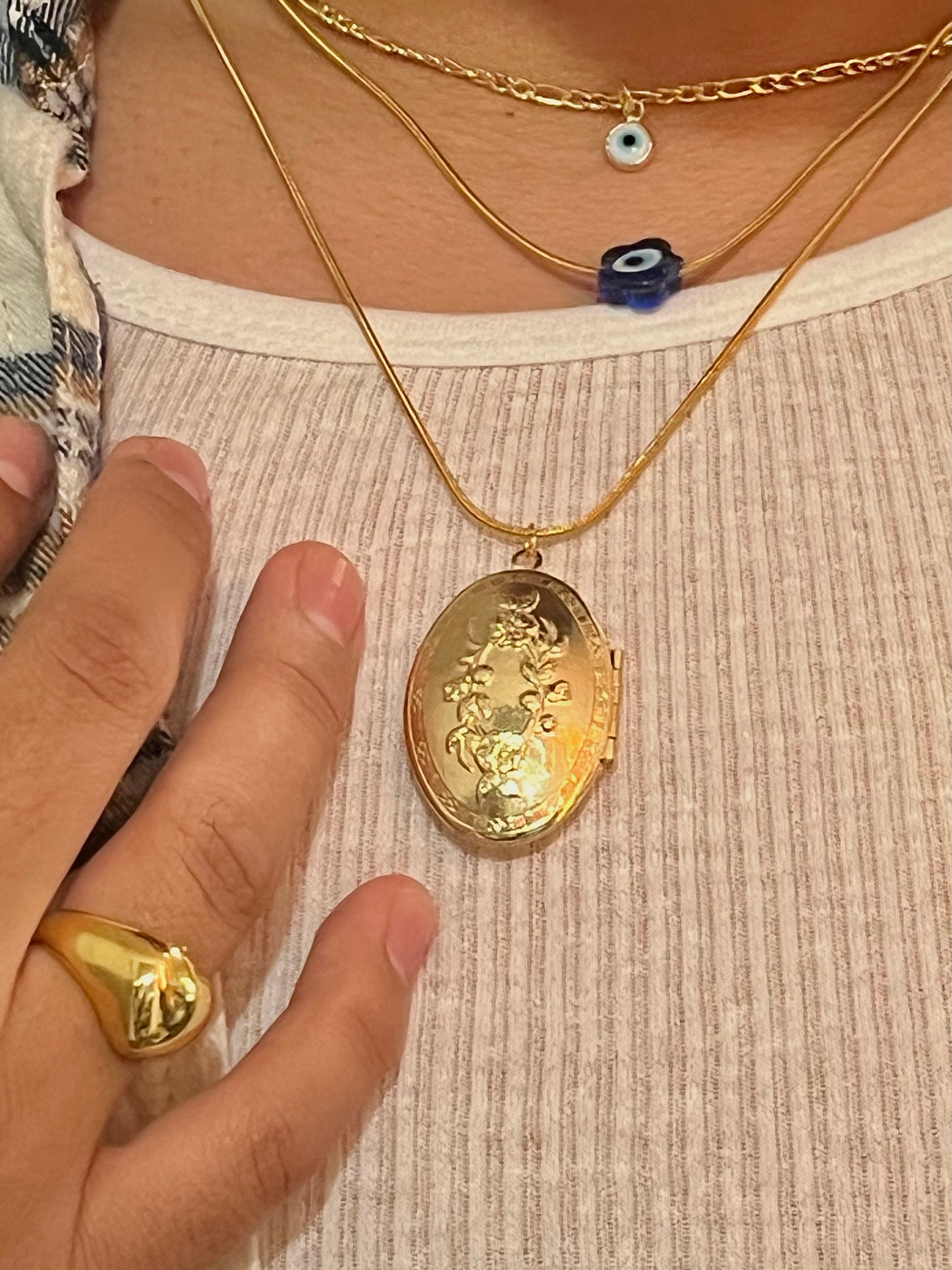 Vintage Guadalupe Locket