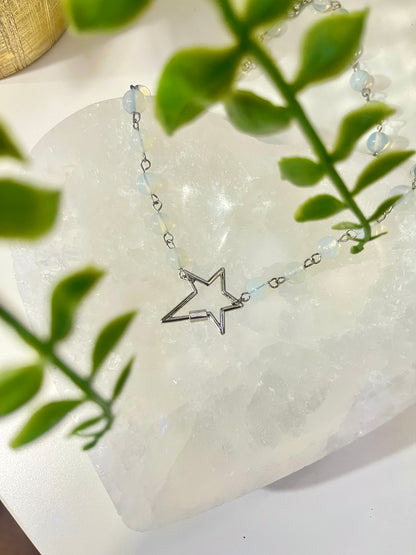 Stargirl necklace (silver)