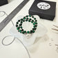 Silver Flora necklace