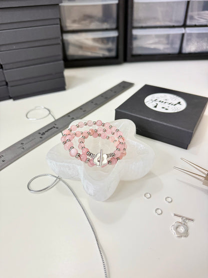Silver Flora necklace