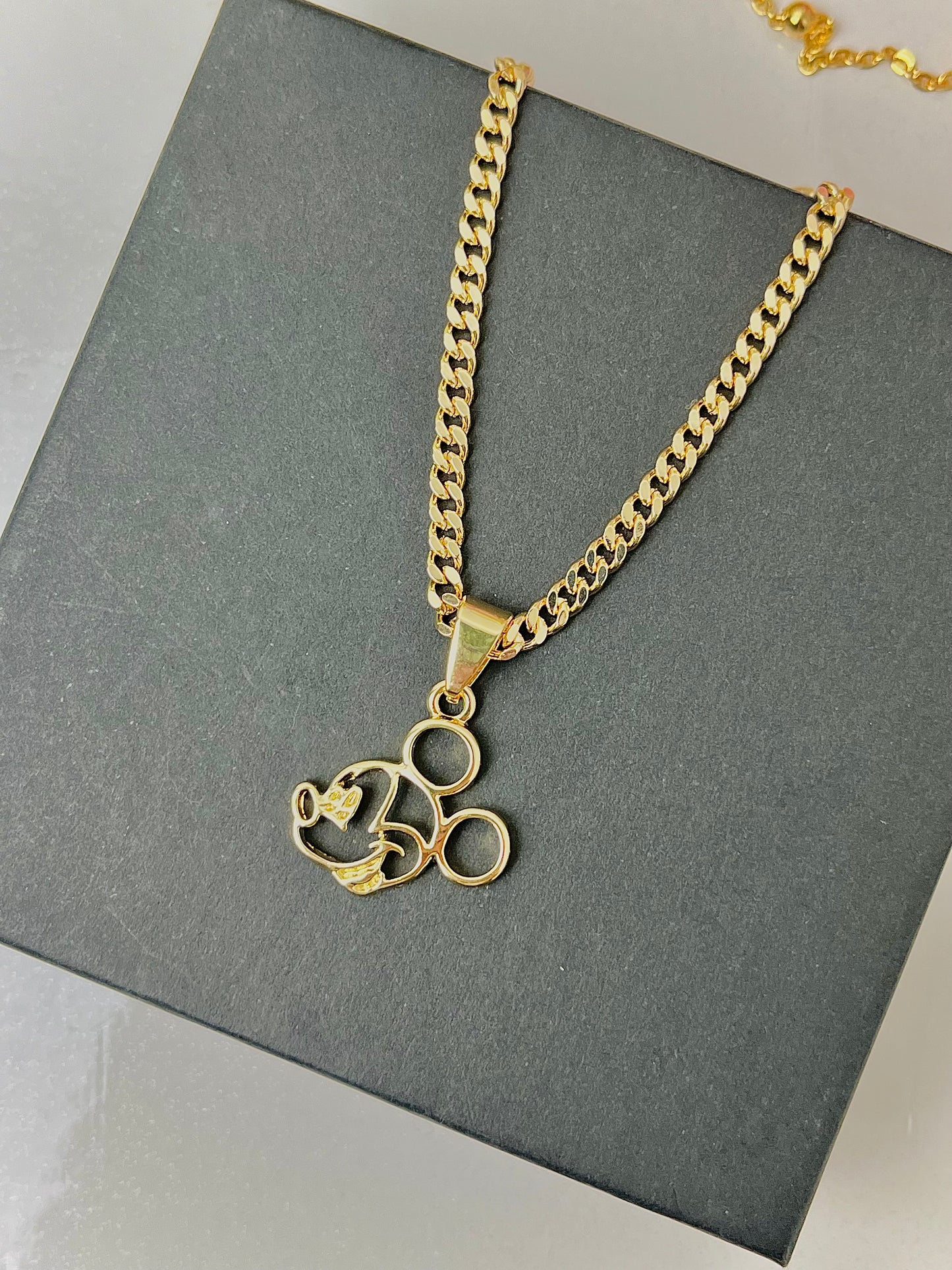 Mini mickey necklace