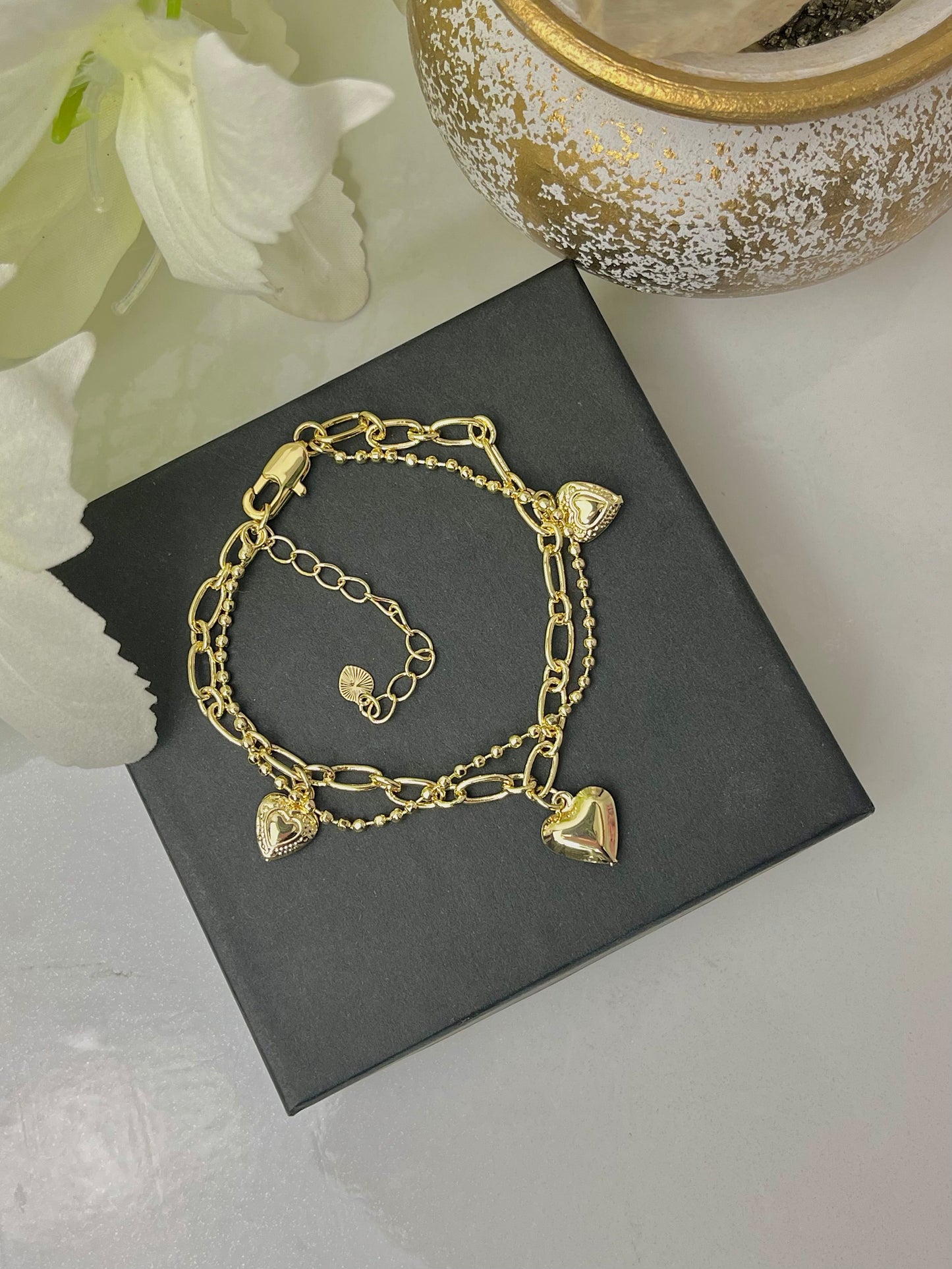 Heart of Gold Bracelet