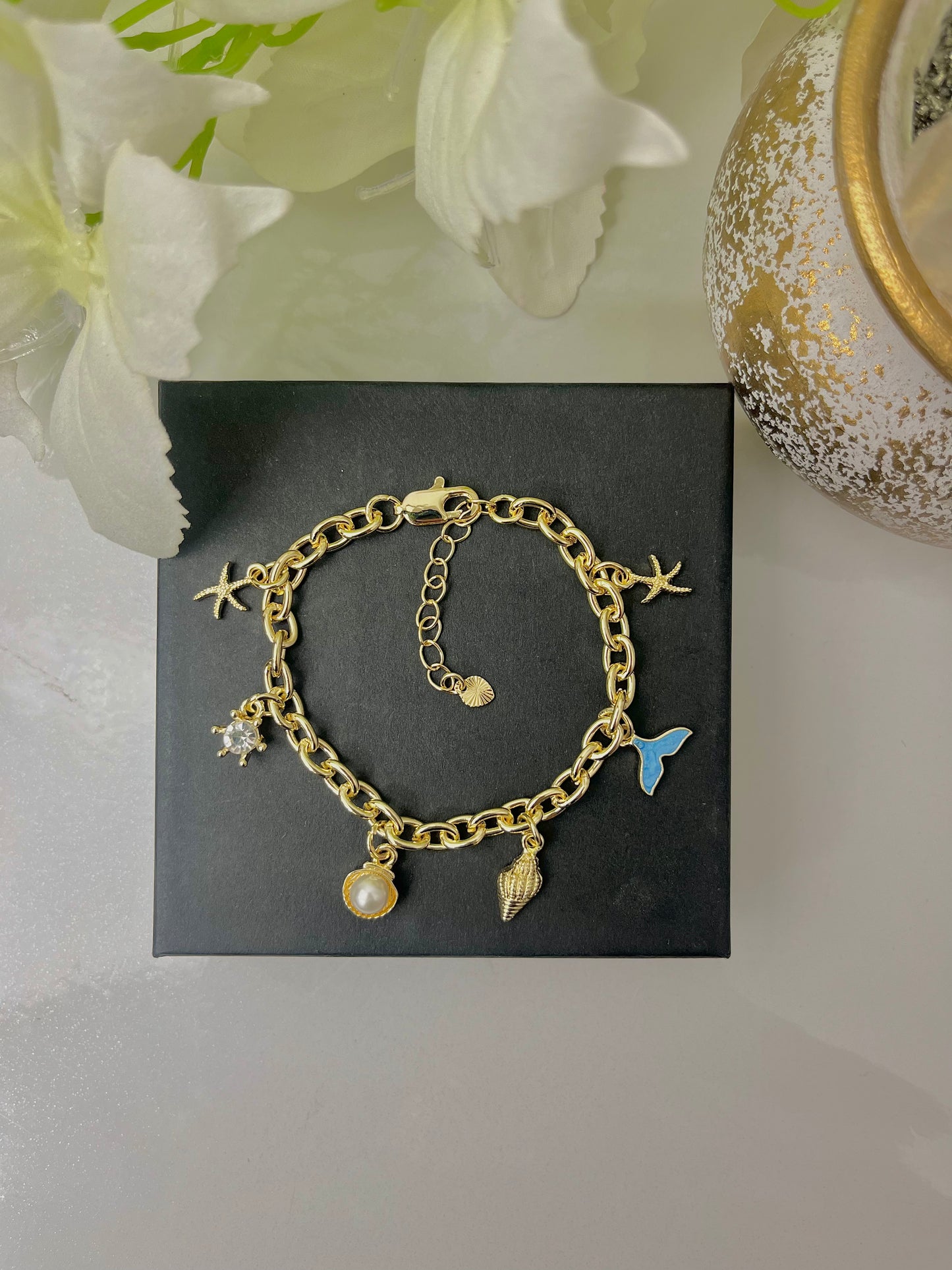 Tiffany charm bracelet