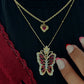 Tiffany, Butterfly Necklace