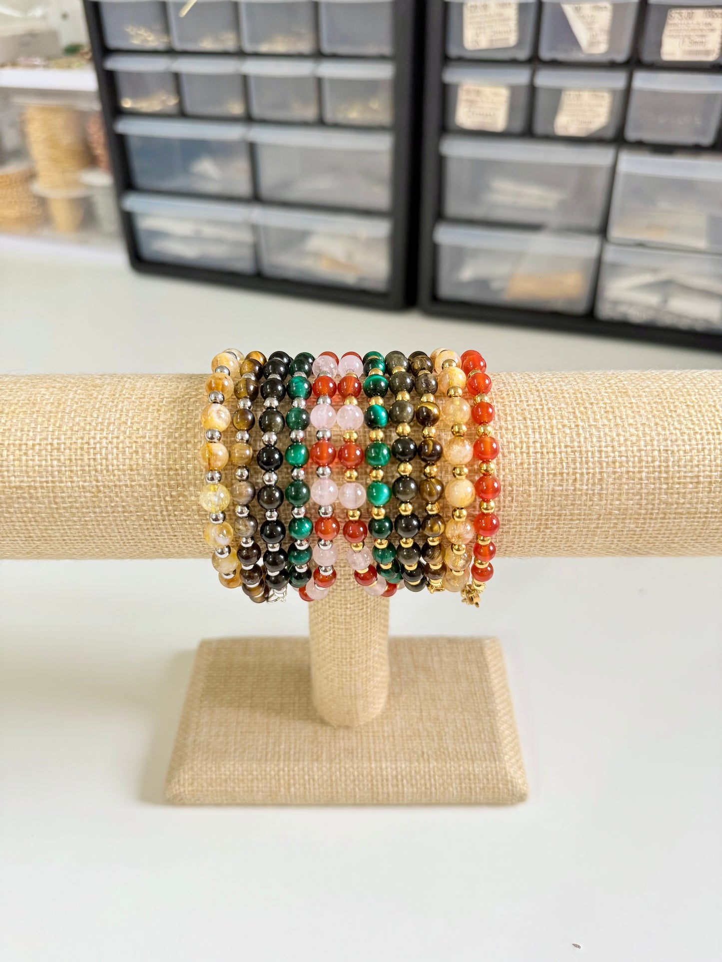 Daily attraction, natural crystal bracelet