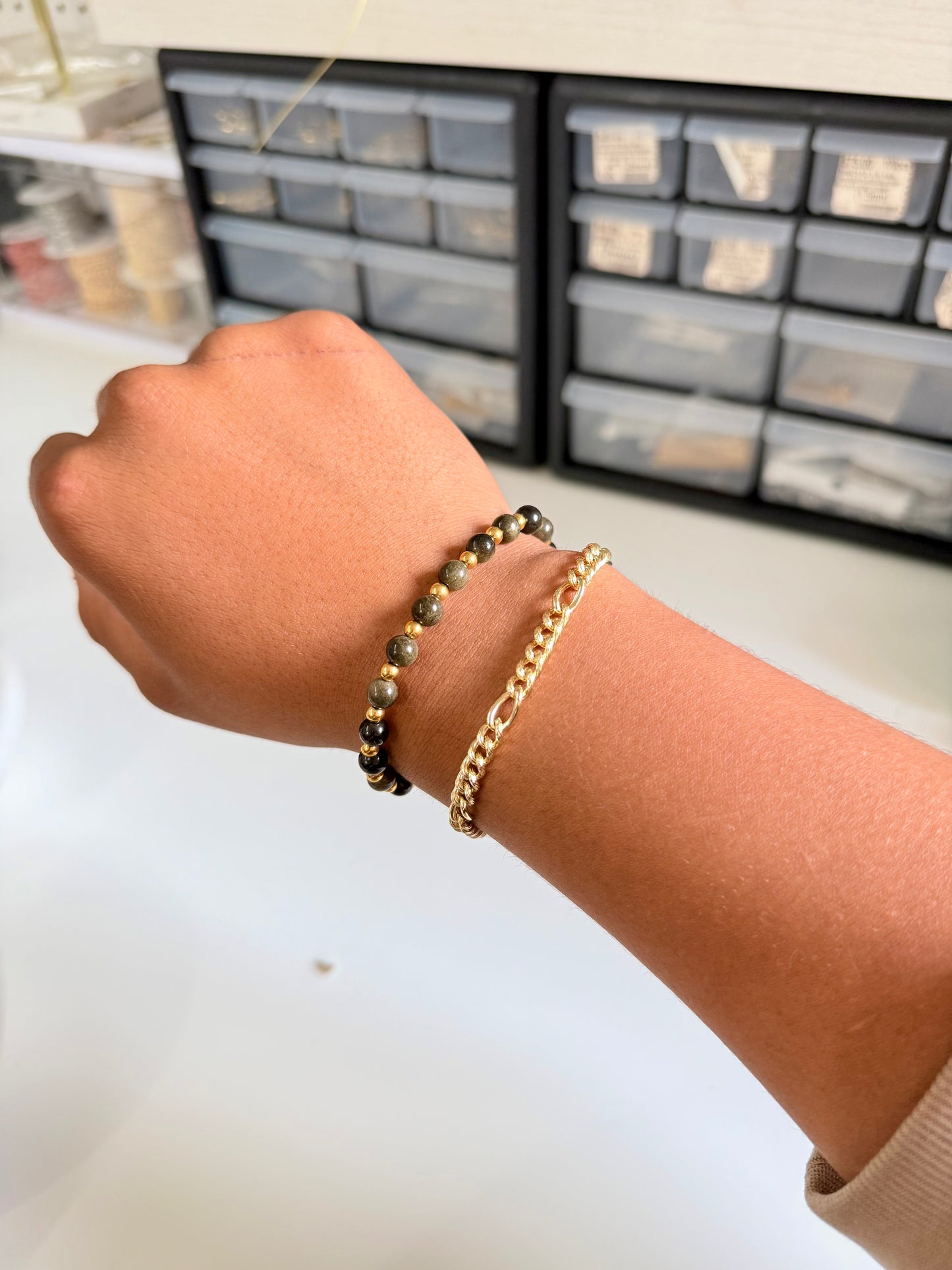 Daily attraction, natural crystal bracelet