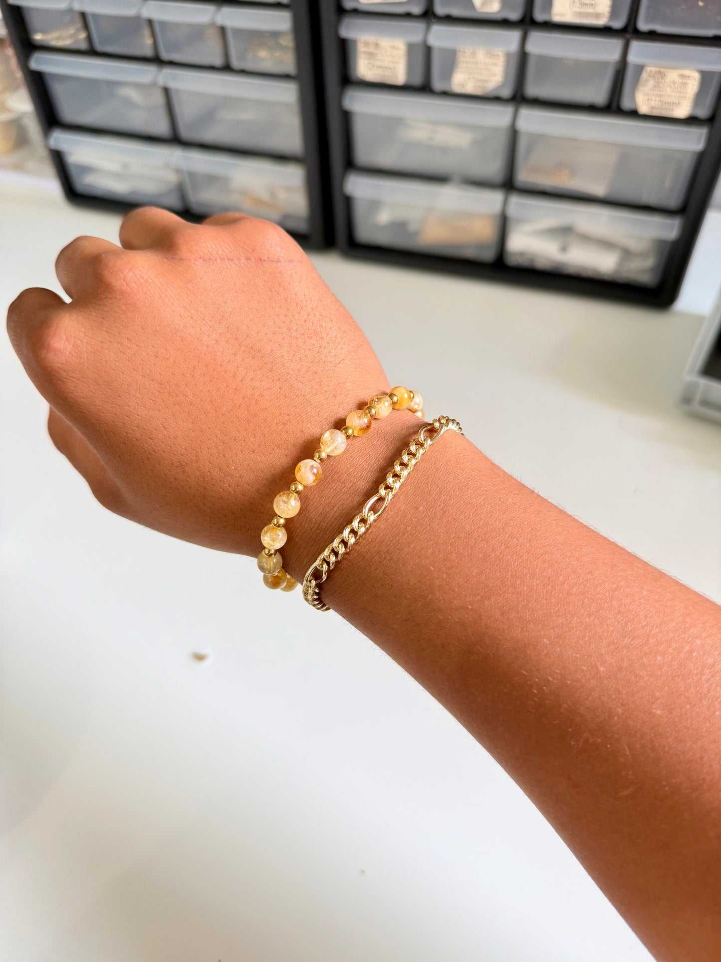 Daily attraction, natural crystal bracelet