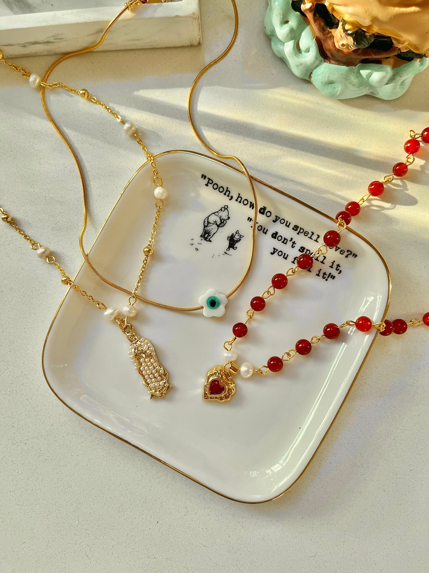 Nazar, Gold Necklace