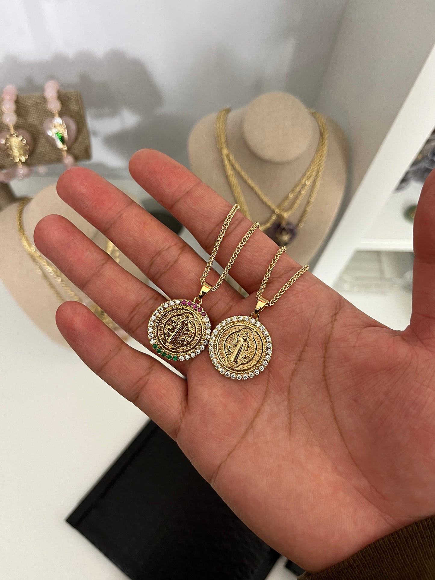 San Benito coin Milano necklace