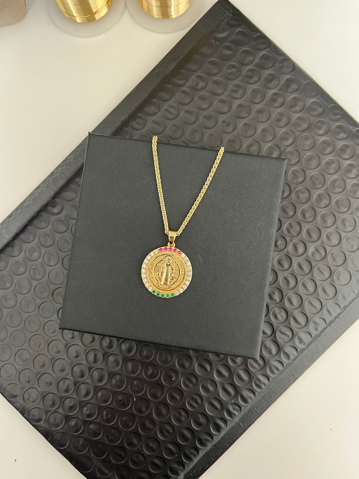 San Benito coin Milano necklace