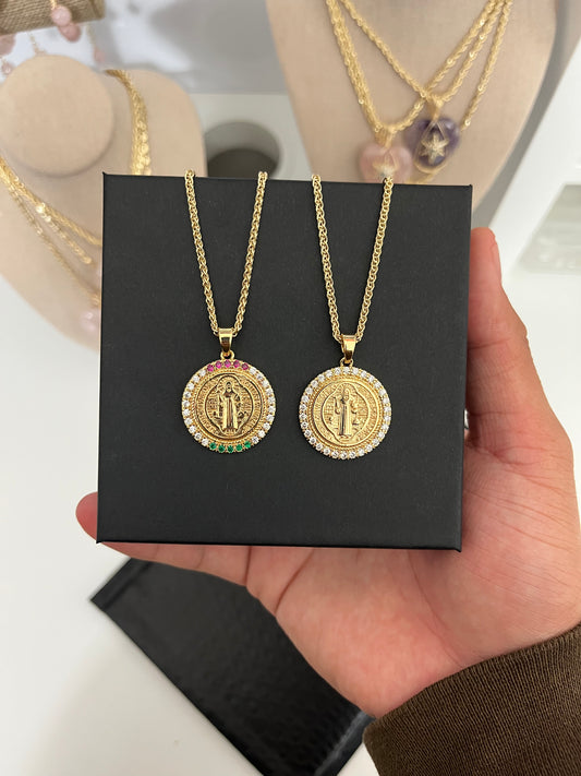 San Benito coin Milano necklace