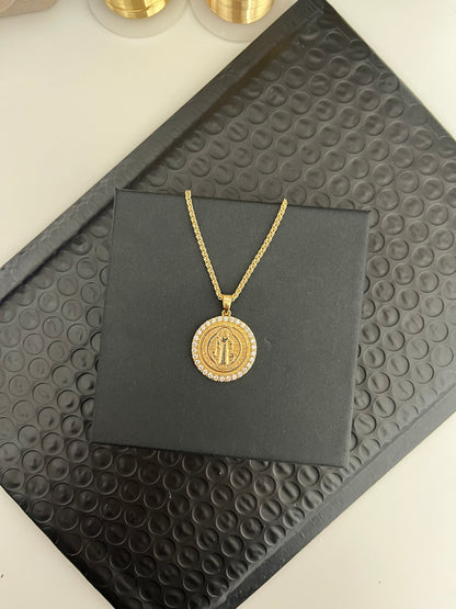 San Benito coin Milano necklace