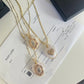 Guadalupe love, rose Quartz necklace