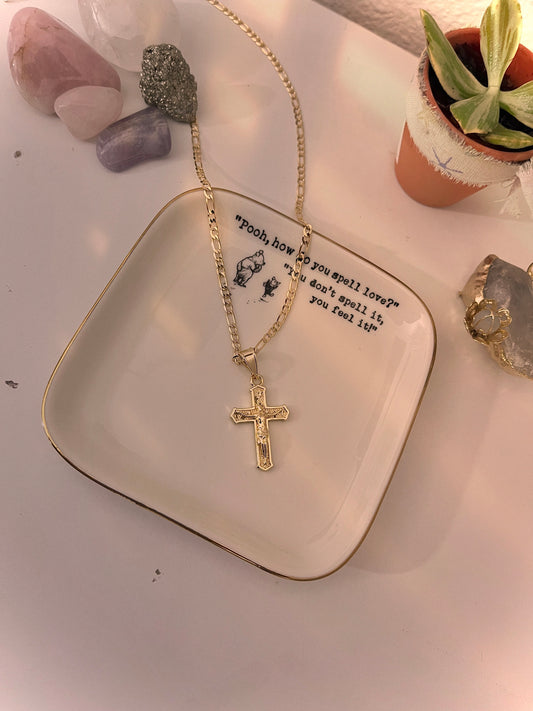 Santiago cross necklace