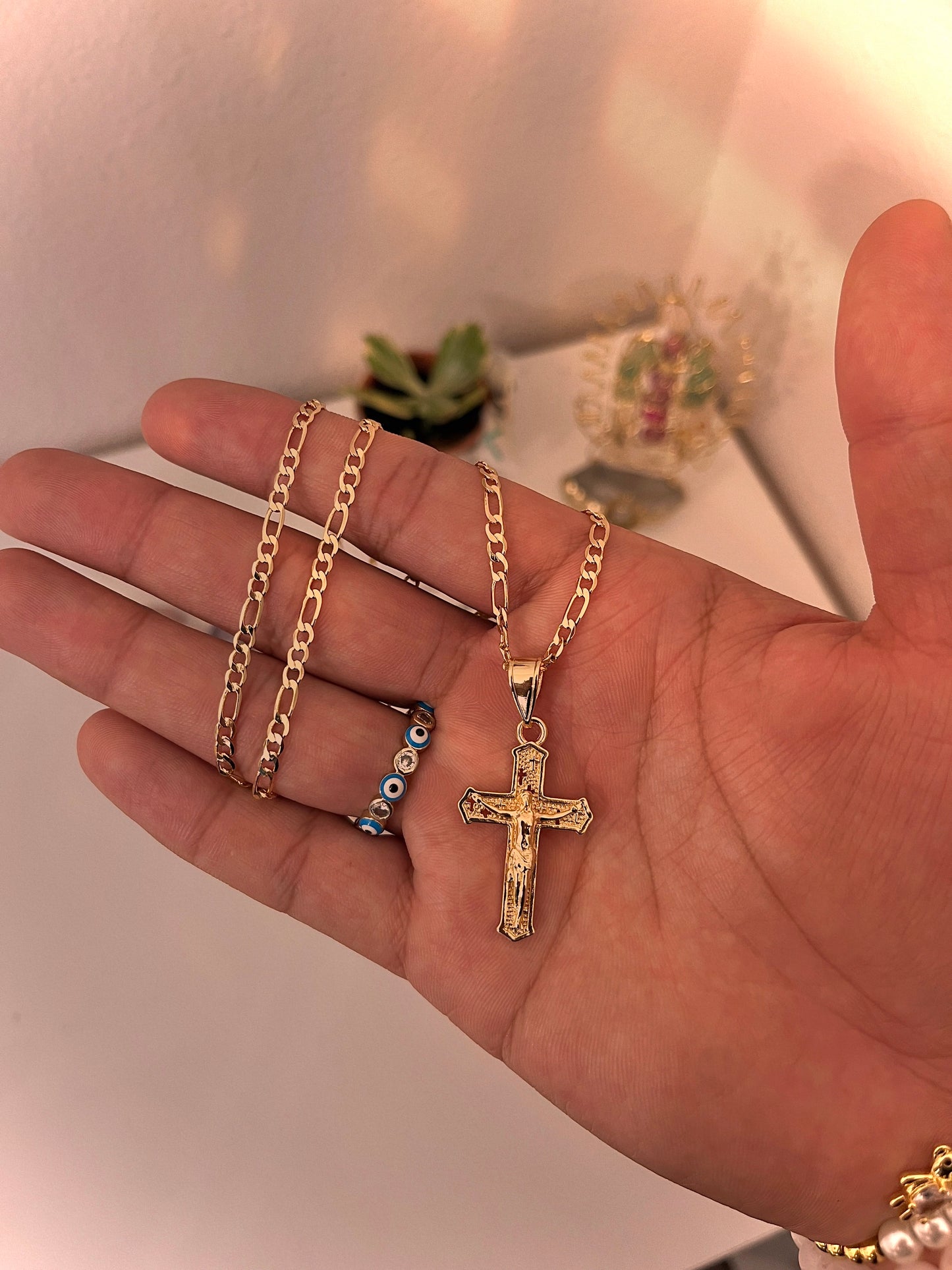 Santiago cross necklace