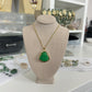 Great abundance jade laughing Buddha necklace