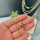 Eternal necklace (Burgundy)