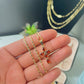 Eternal necklace (Burgundy)