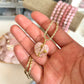Petals of love Rose Quartz necklace