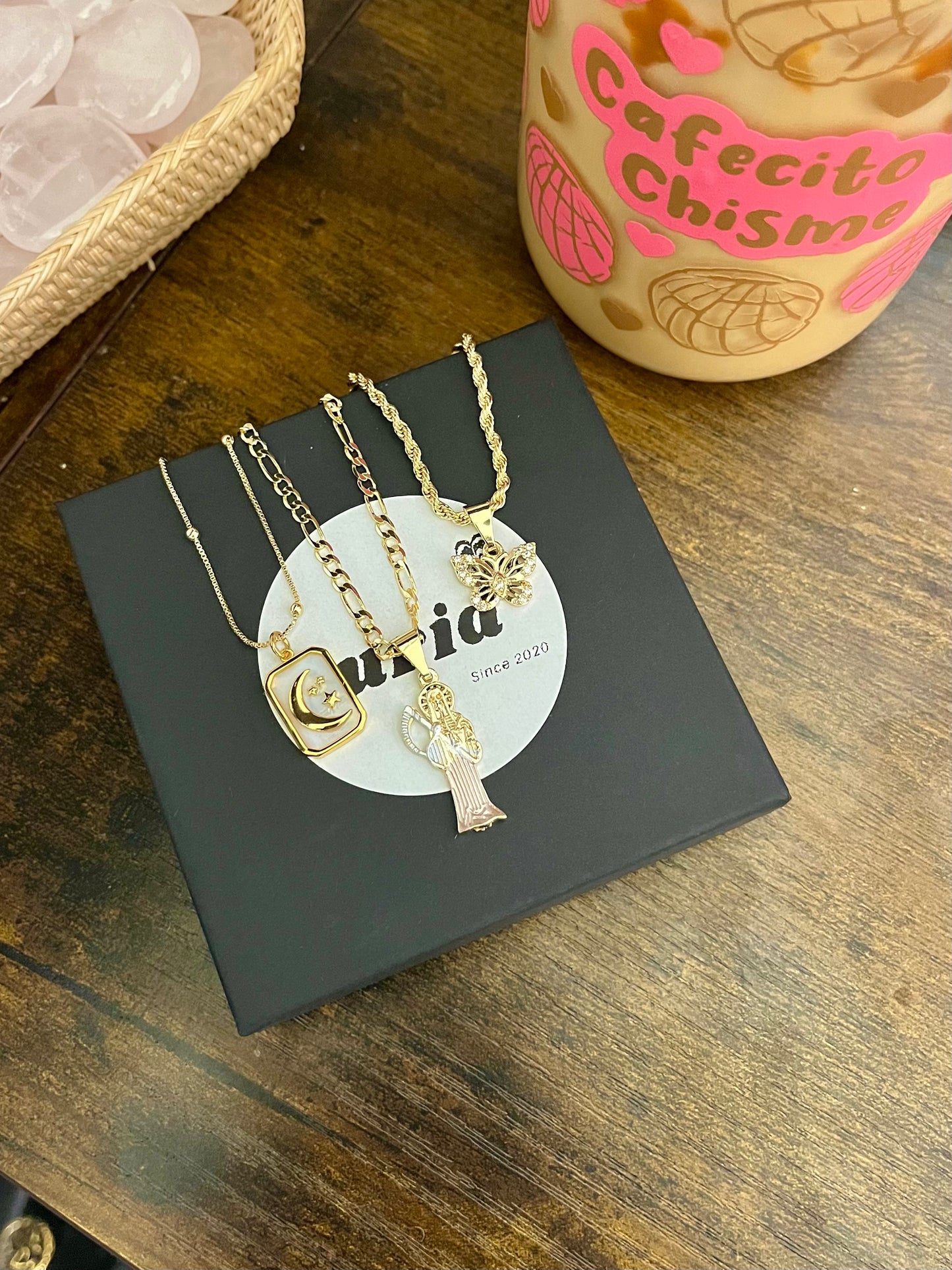 Santa Muerte Dainty necklace